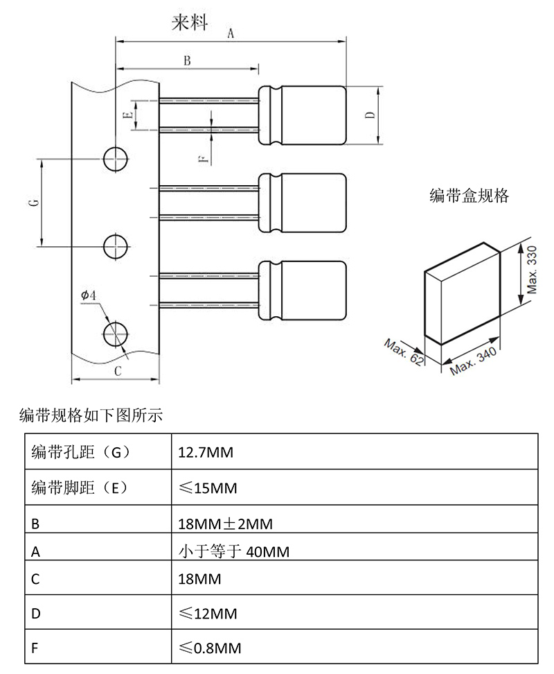 207立式編帶供料器